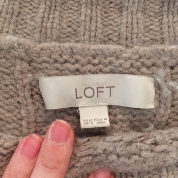 Crop Poncho Sweater - Loft-Xs/S - Picture 5 of 5